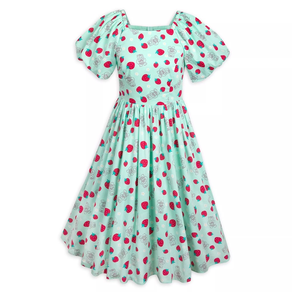 Disney Pixar Lotso Toy Story 3 Mint Green and Pink Midi Dress BNWT Disney dress